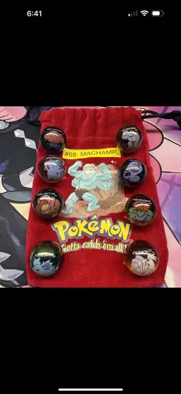 #01 - Vintage Pokemon Marbles