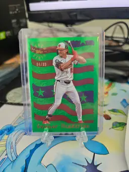 2025 Gunnar Henderson Topps Archives Cyber Stats /99 Baltimore Orioles