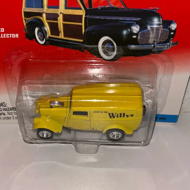 Johnny Lightning Custom Moody’s Panels 33 Willy’s Panel Van Diecast Car