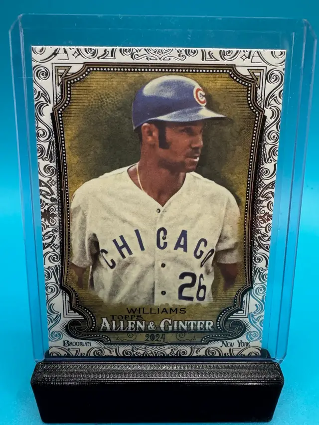 Billy Williams Allen & Ginter Foil Filagree Chicago Cubs