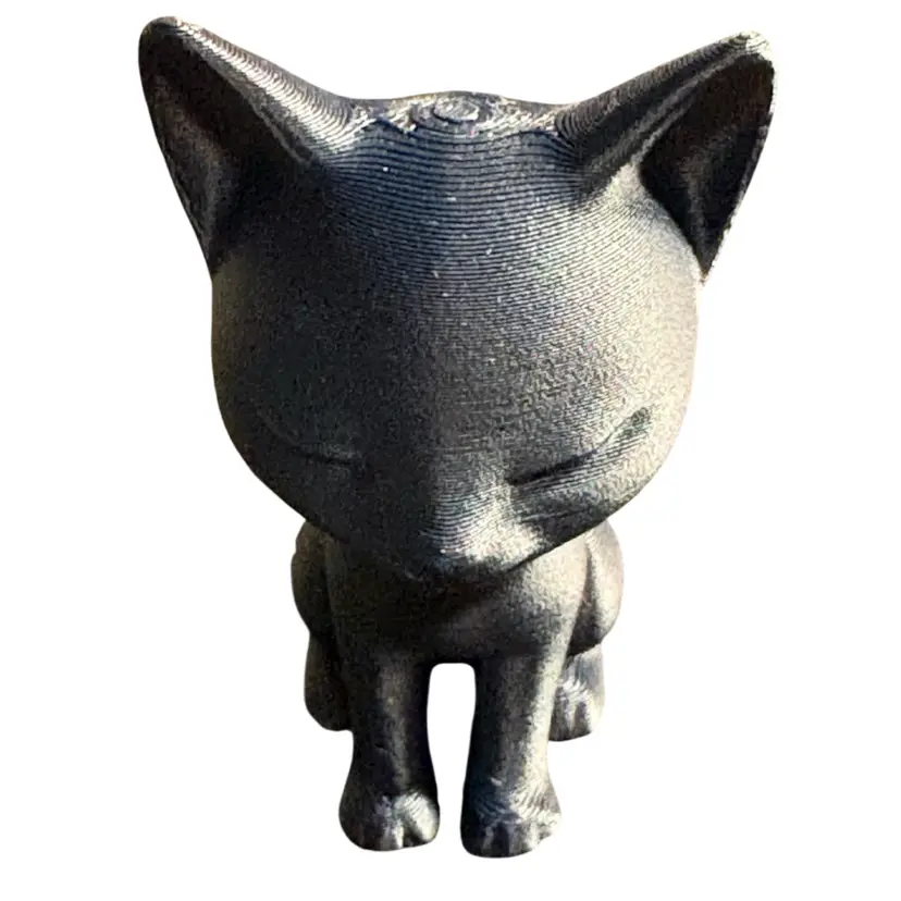 3-D Printed Cat