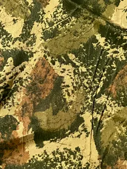 Vintage 1960’s Ladies Hair Scarf Tie Silk Green