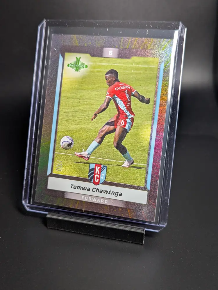2025 Parkside NWSL Vol 1 Shimmer /100 Temwa Chawinga KC Current