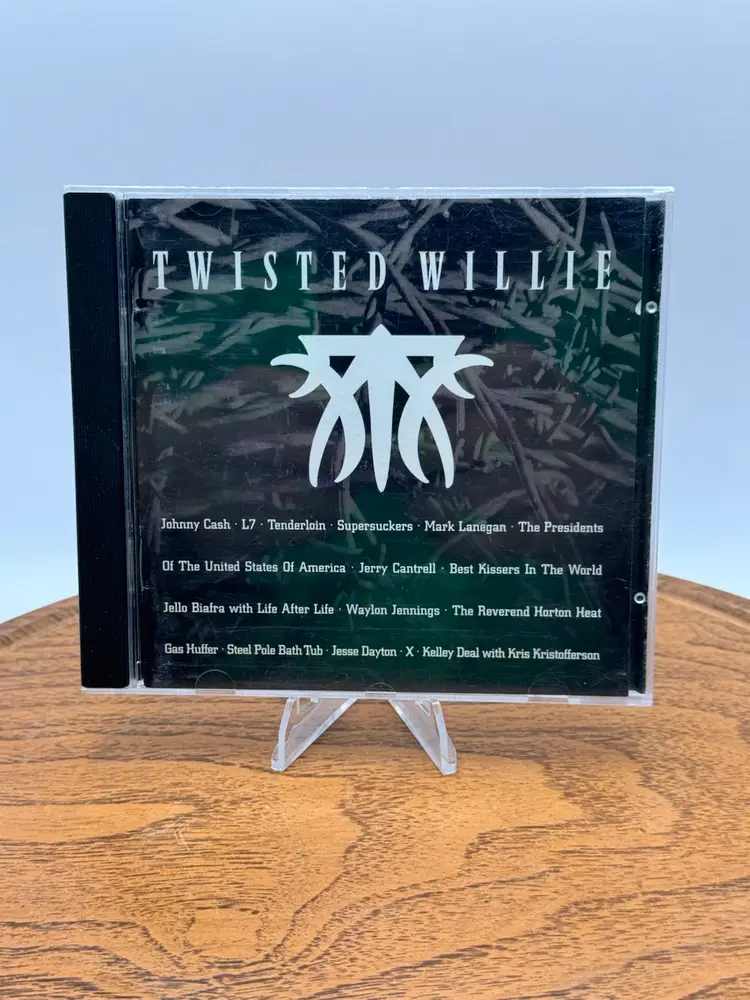 Twisted Willie - Various Artists - CD - Tribute to Willie Nelson - EX/EX