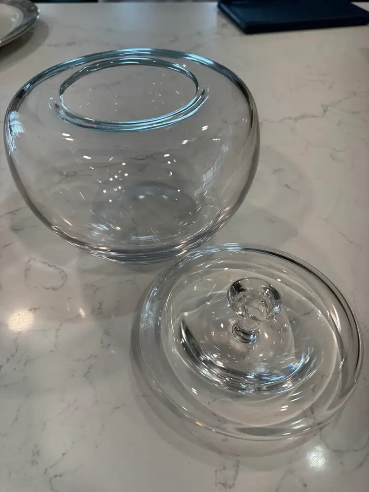 Tiffany & Co Elsa Perreti Apple Crystal Jar