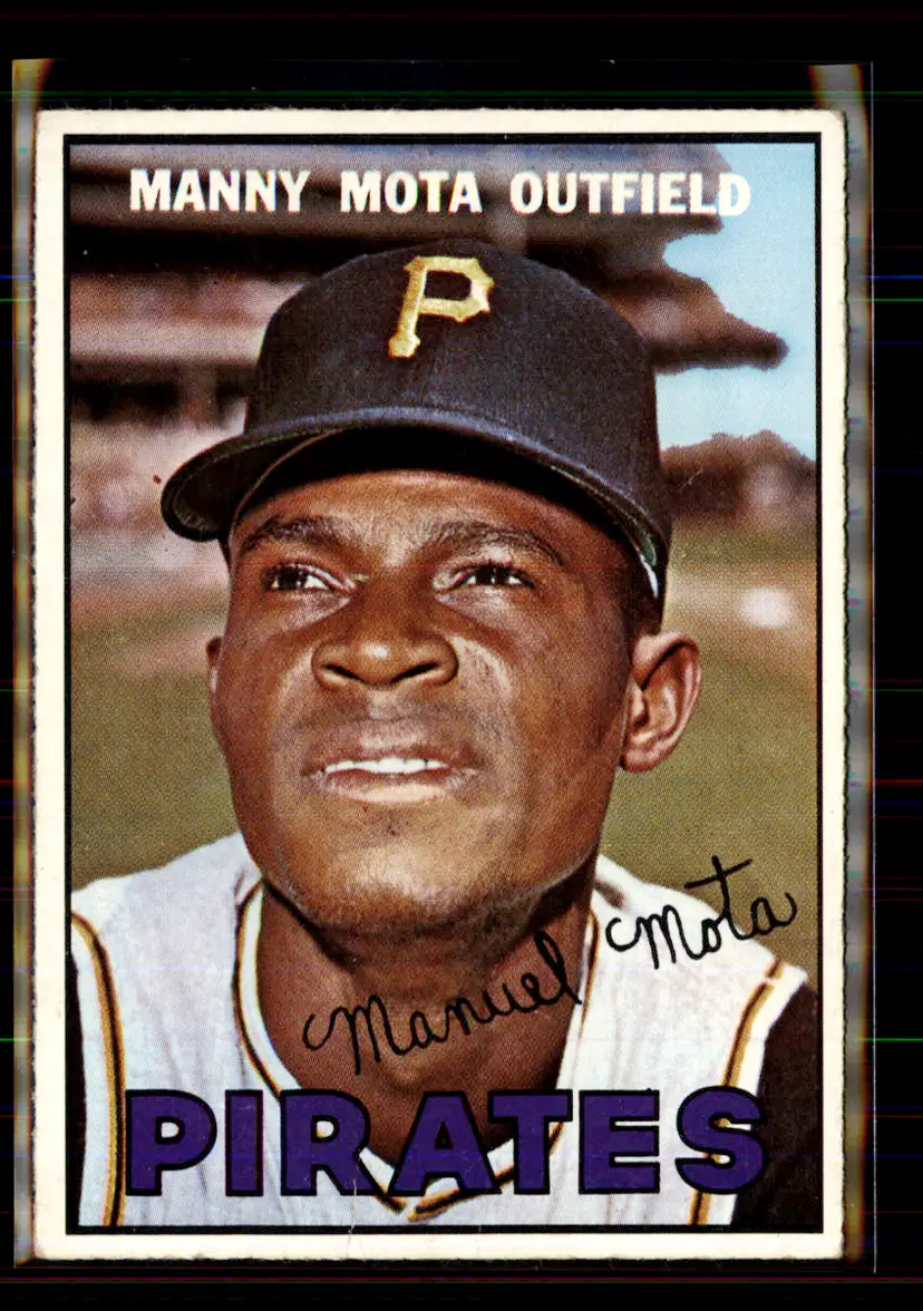Manny Mota 1967 Topps #112 - (144) - Pittsburgh Pirates