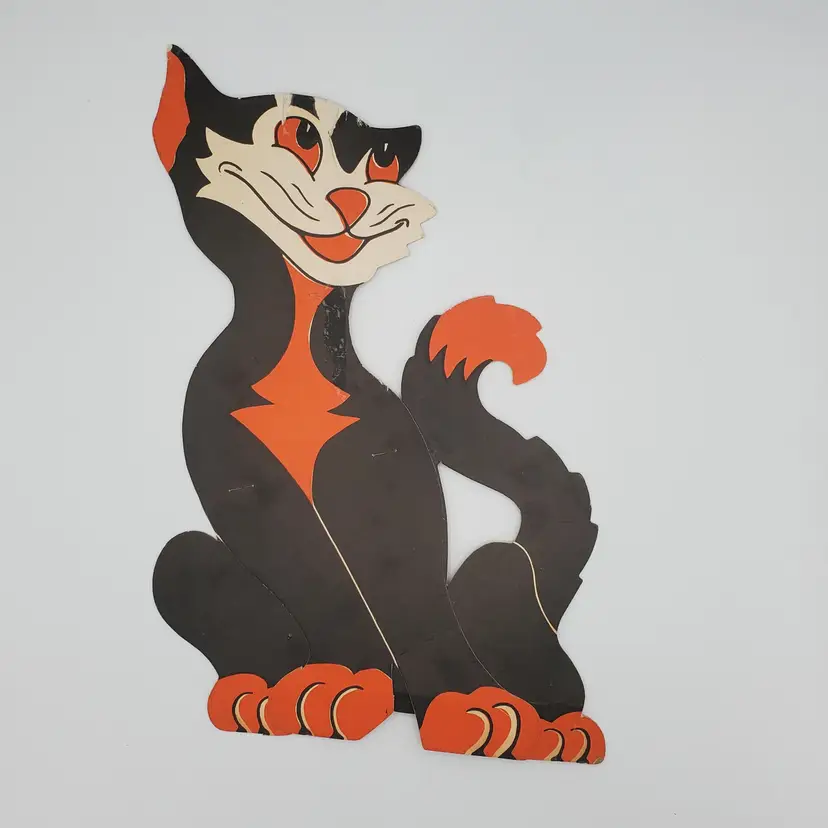 #061 - Black Cat 1940's Die Cut #1