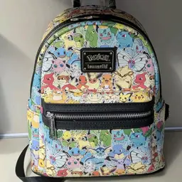 Loungefly Pokemon Ombre Mini Backpack NWT