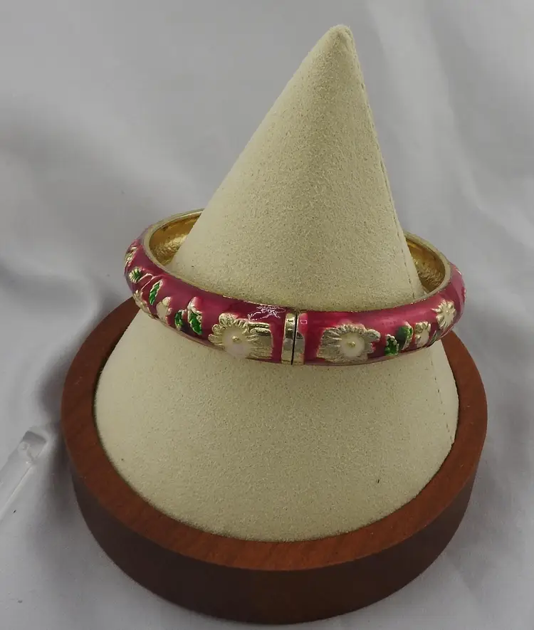 Burgundy Clamper Bracelet