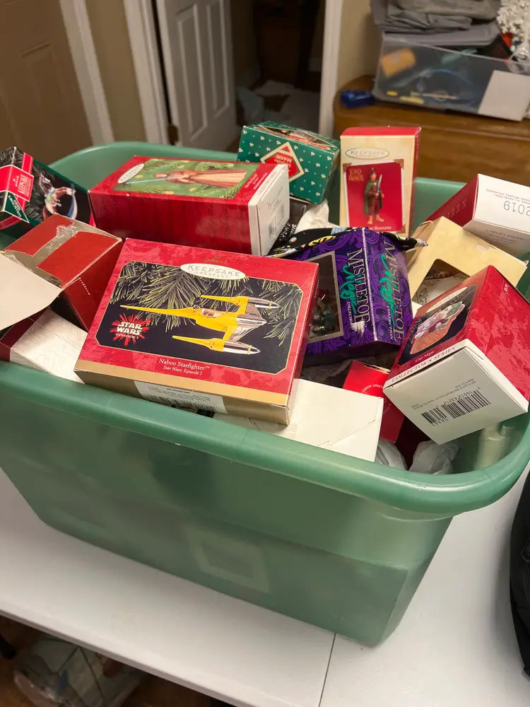 Hallmark Ornaments & More - Estate Unboxing