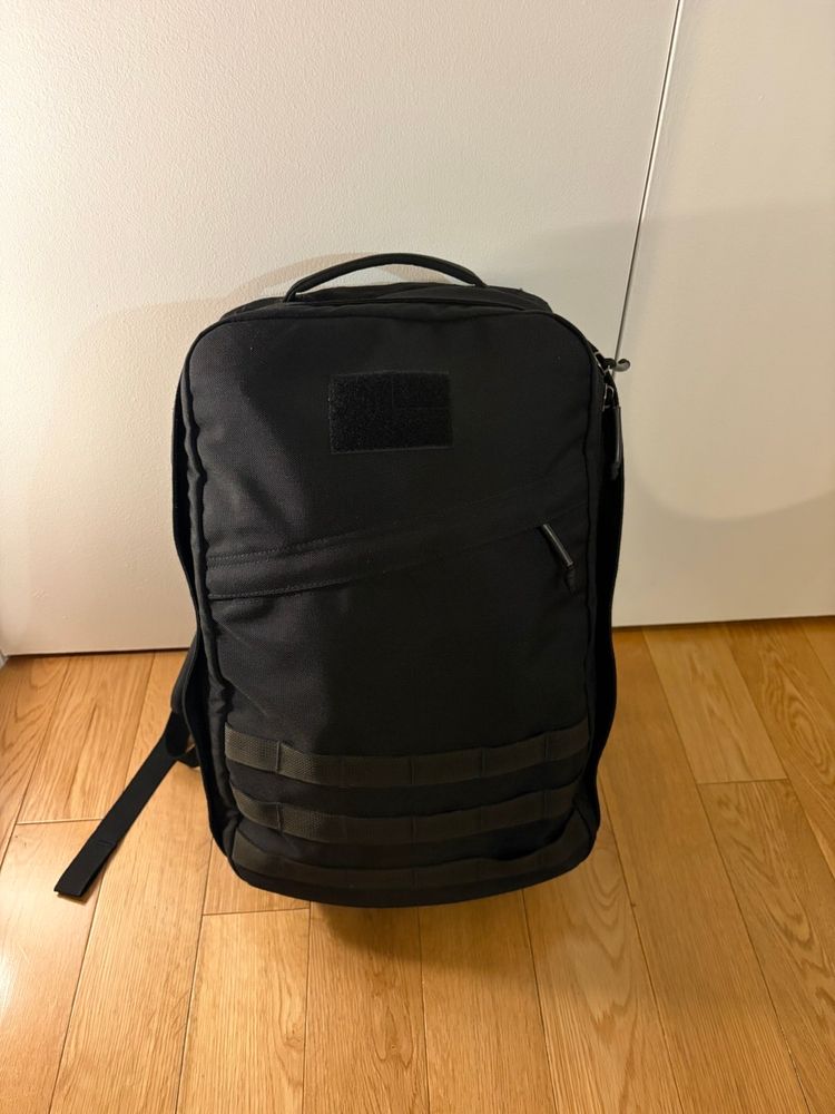 Goruck GR1 21L - Made In USA - Balistic Nylon - Black (+Sternum Strap)