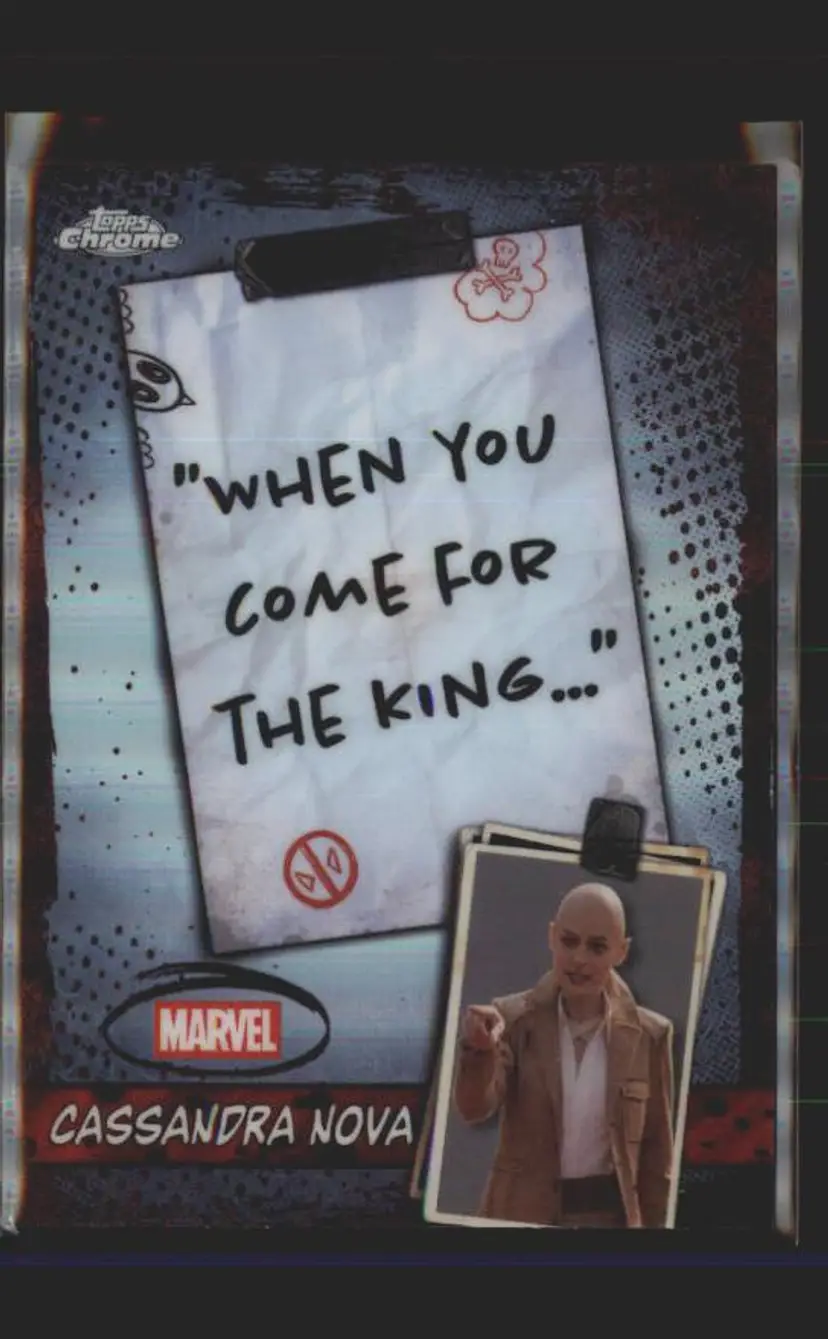 Cassandra Nova 2025 Topps Chrome Marvel Deadpool #WM-09 Nothing To Say - (140) -