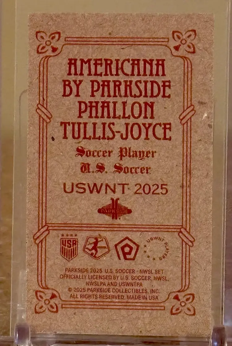 Phallon Tullis-Joyce 2025 Parkside Club and Country Americana /89