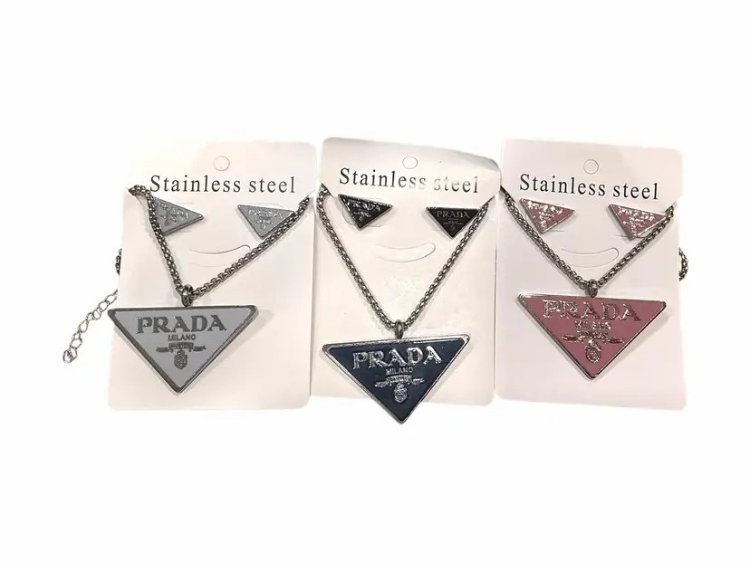 Upcycled Prada Jewelry