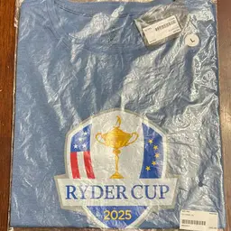 Ryder Cup 2025 Golf Tee Shirt.  Large.