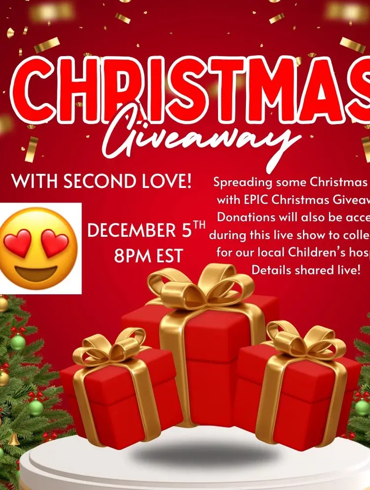 Christmas Giveaway And Charity Show! 