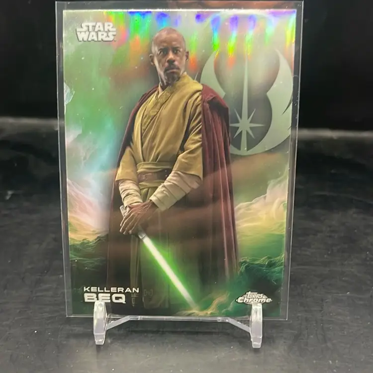 2025 Topps Chrome Star Wars Kelleran Beq Refractor