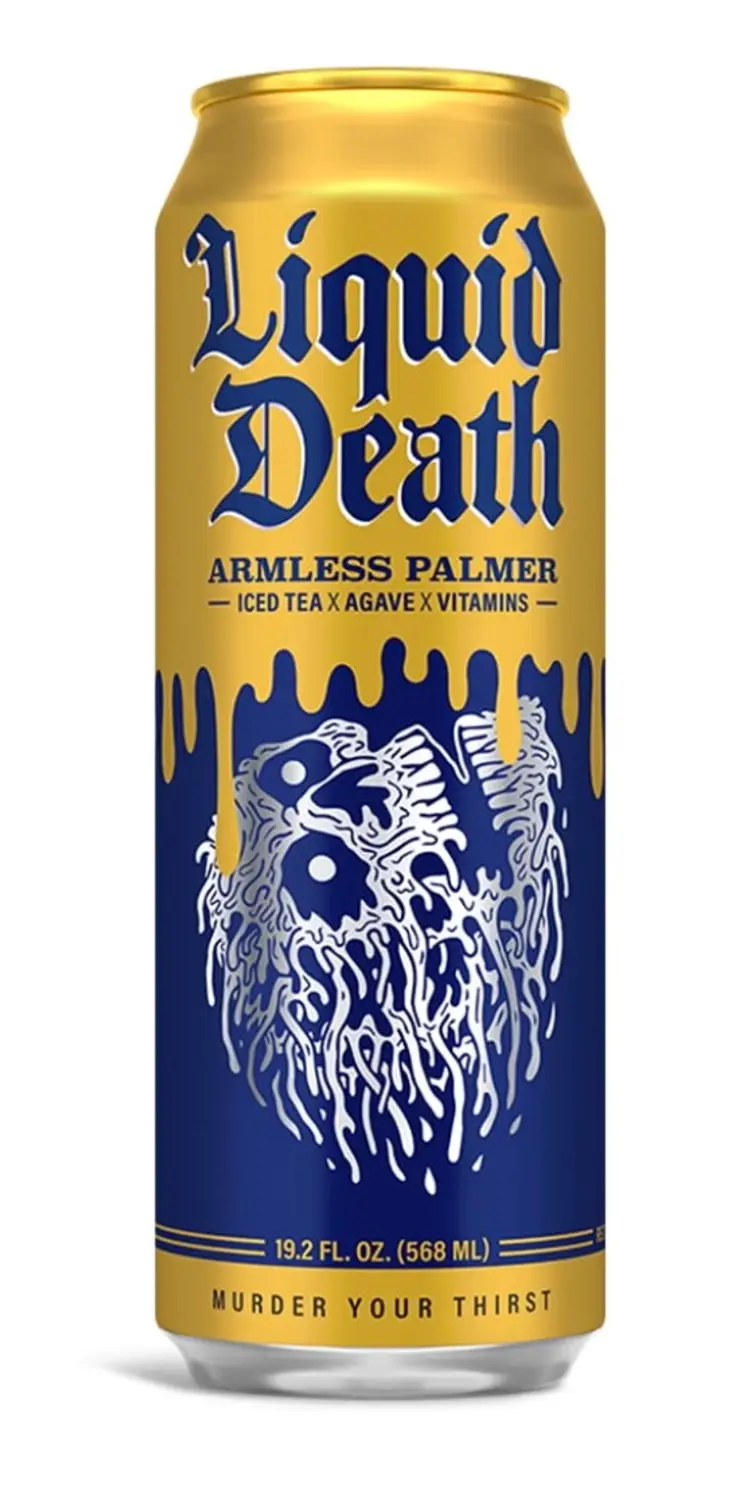 Liquid Death Armless Palmer