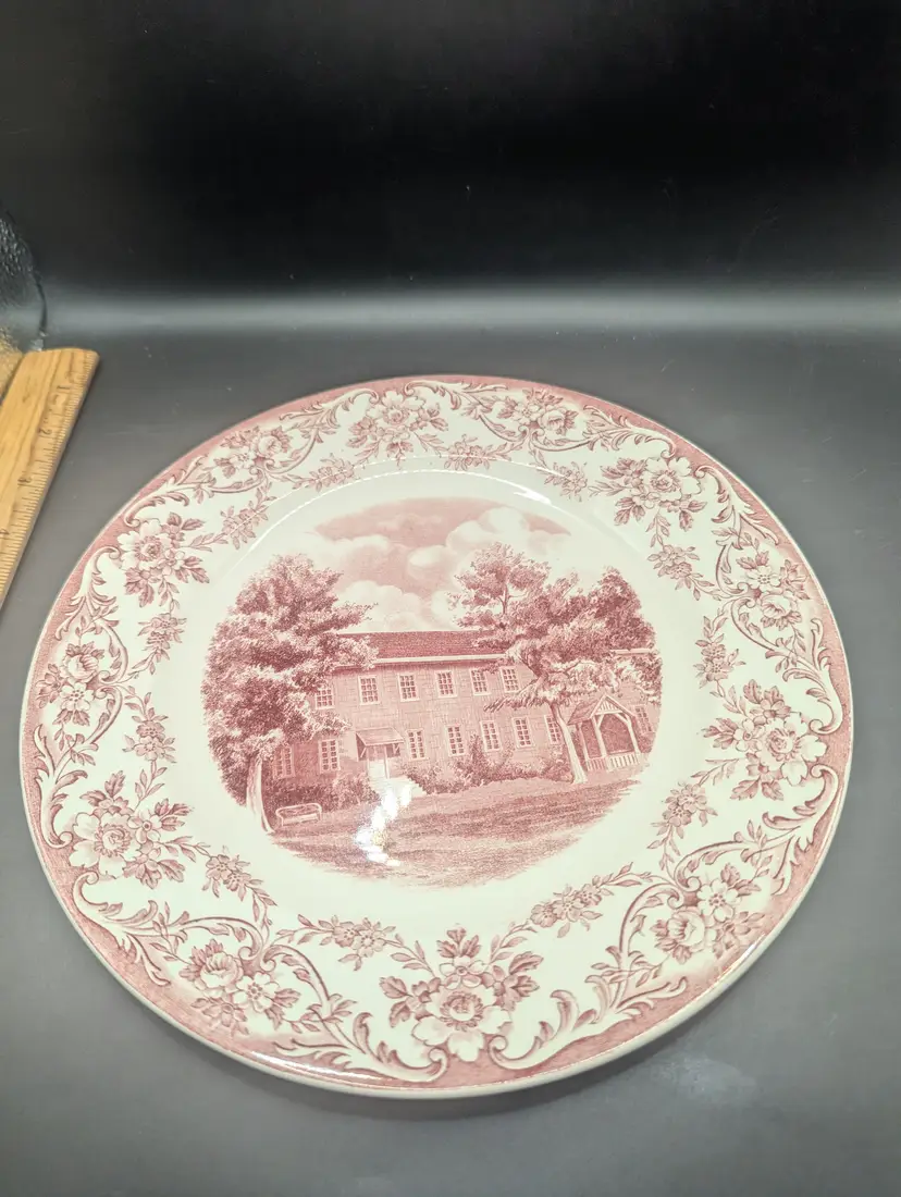 Wedgwood Plate NSDAR Daughters American Revolution Shawnee Mission Kansas