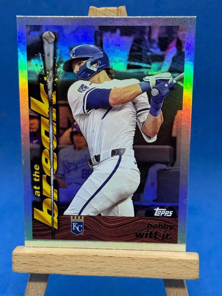 2024 Topps Archives Bobby Witt Jr At The Break Insert 95ATB-6 Kansas City Royals A34