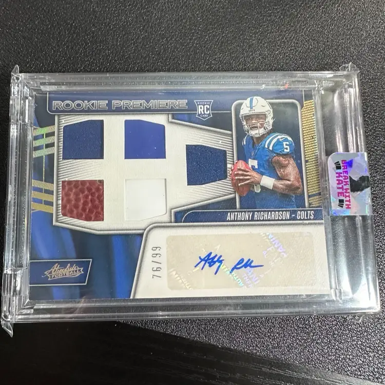 2023 Panini Absolute Anthony Richardson 5 Relic RPA /99