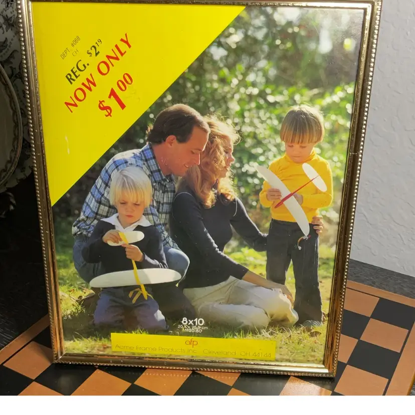 8”x10” Brass Picture Frame