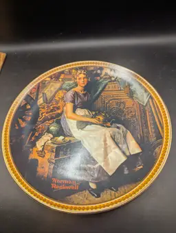 Vintage Norman Rockwell Rediscovered Women Collector Plates First Five Your Choice