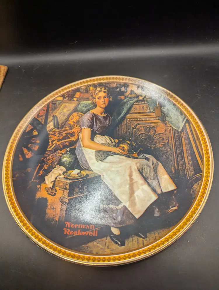 Vintage Norman Rockwell Rediscovered Women Collector Plates First Five Your Choice