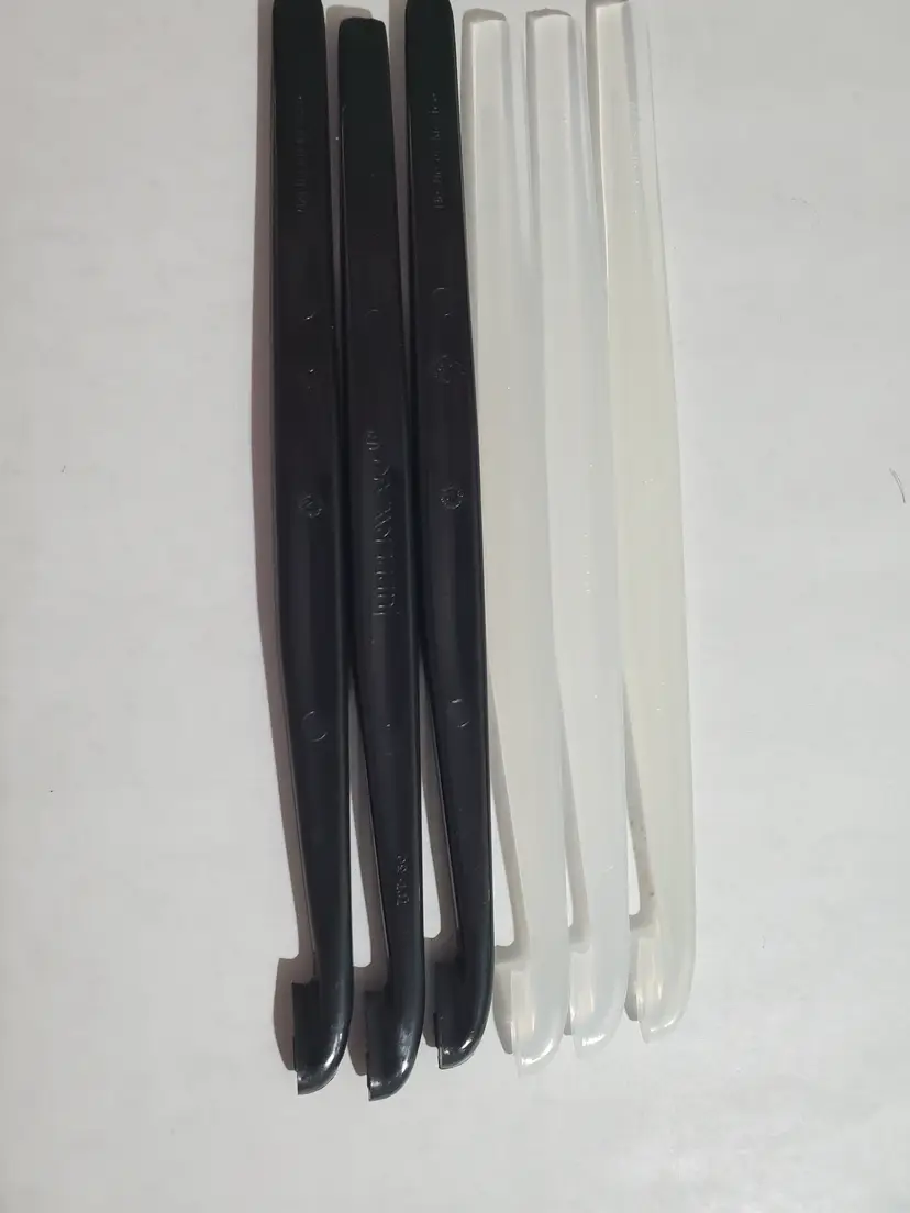 6 New* Tupperware Citrus Peelers Gadget for Oranges, Grapefruit, Lemons, Limes (Clear & Black)