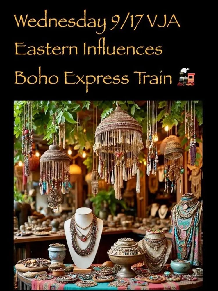 Eastern Influences & Boho Express Train 🚂 JanetLovesToShop 