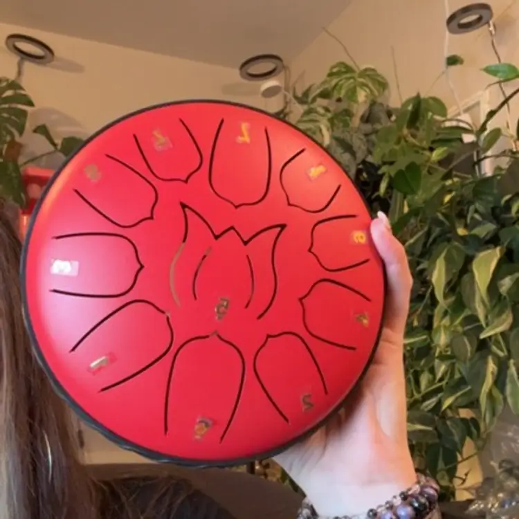 Steel Drum 6inch Red