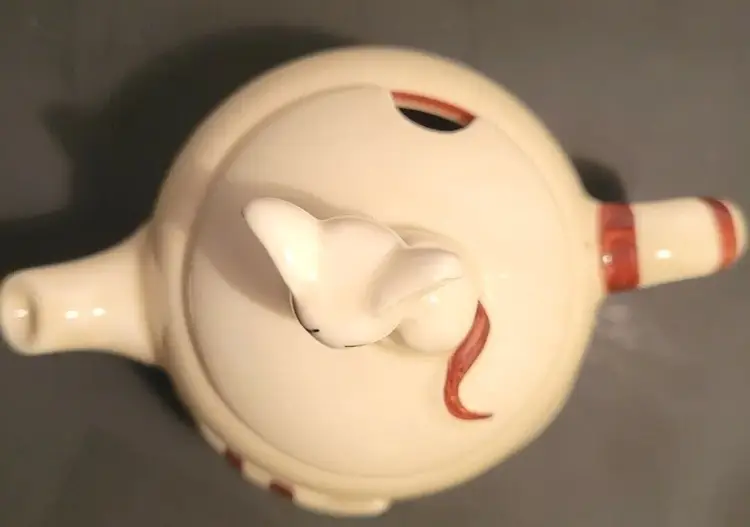 Cat Mouse  Retro Creamer With Lid