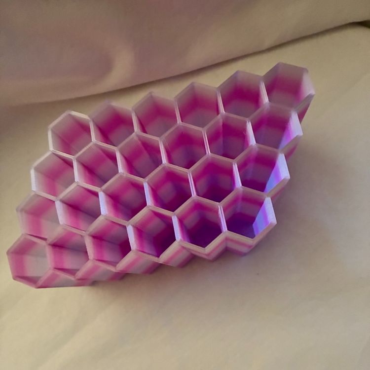 24 Spot Pen Holder.  3d Printed As Is