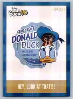 Donald Chip & Dale 2024 Epoch Donald Duck 90th Premium Collection #30P Blue /250