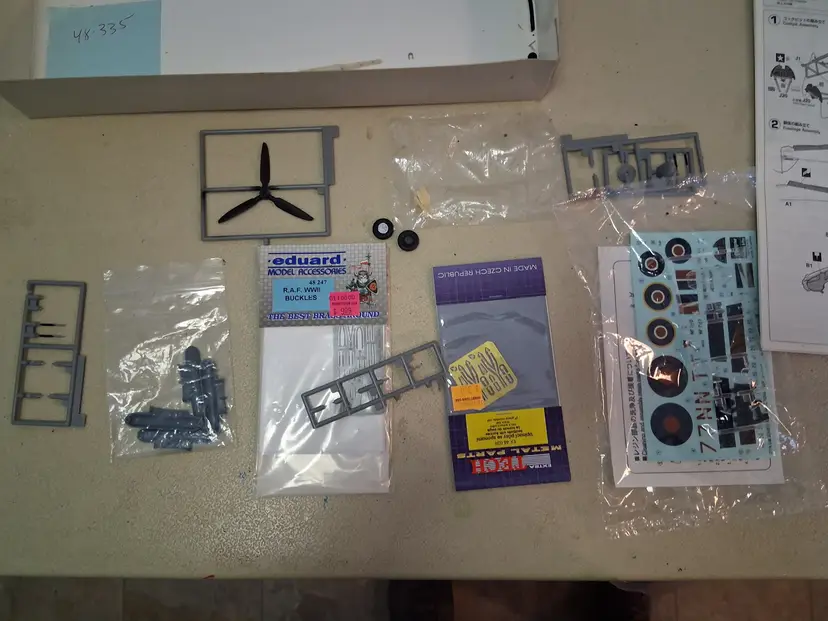 Left over part for Seahurricane MK.IIC