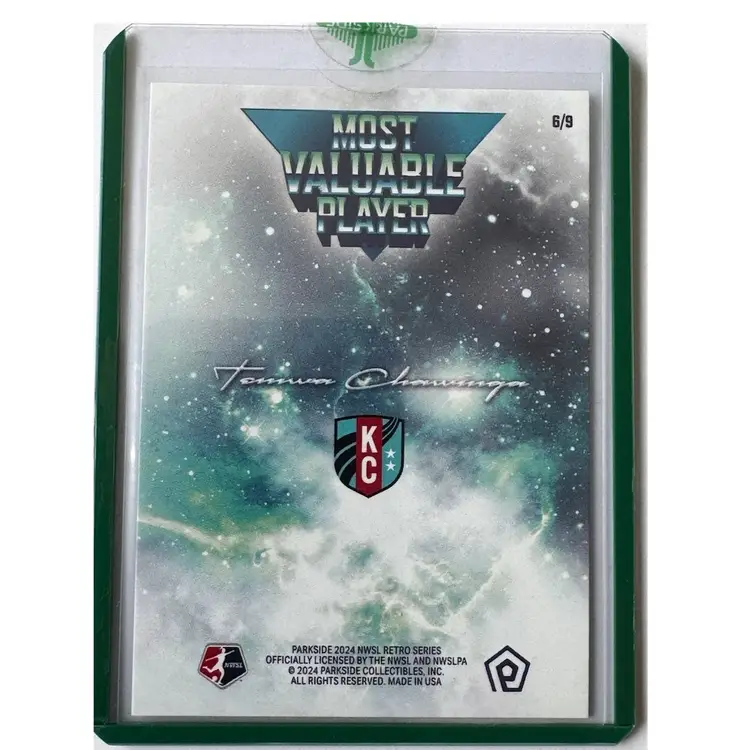 Temwa Chawinga 2024 Parkside Hypernova /9 Retro Series MVP Card