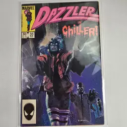 Dazzler 33  MJ Thriller Homage  HTF Copper Age Key Issue 1984