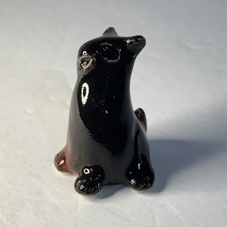 Signed Art Pottery Llama