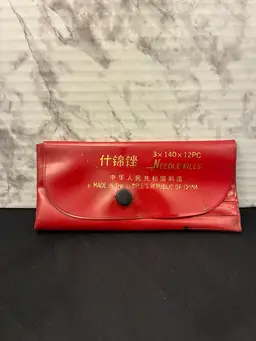 Needle Files Set 3x140x 11 Pc Assorted Missing 1 Piece Republic of China