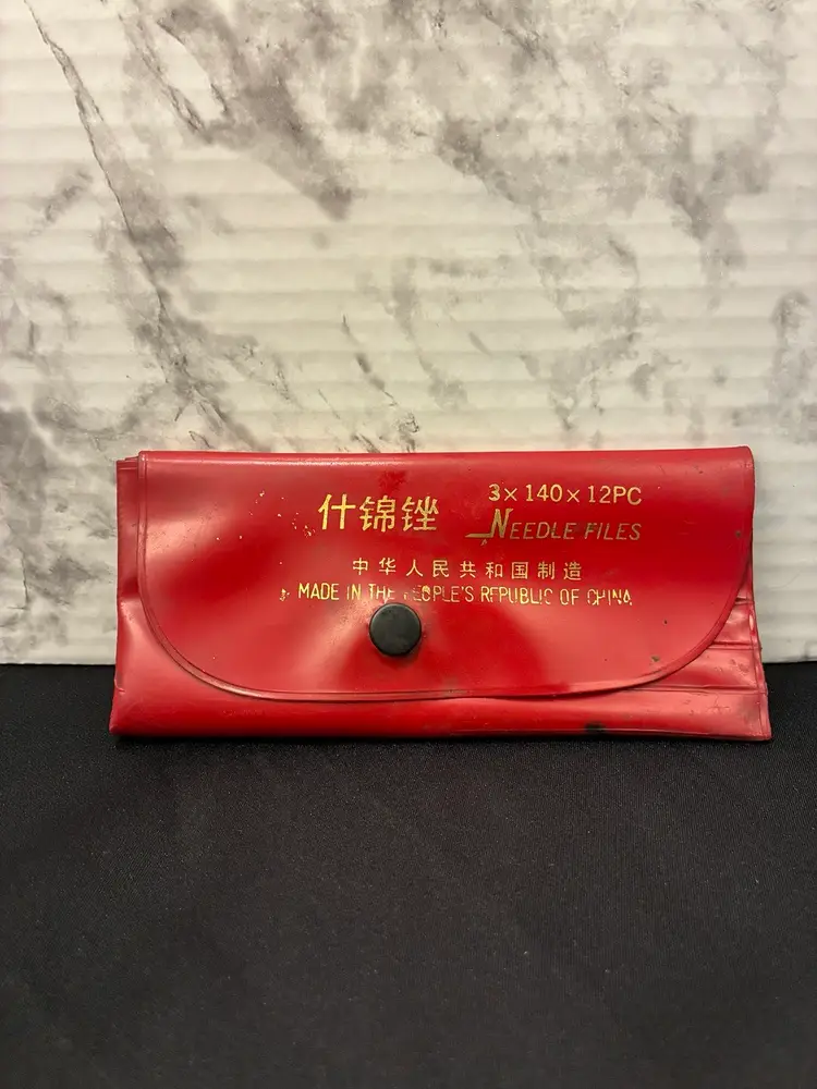 Needle Files Set 3x140x 11 Pc Assorted Missing 1 Piece Republic of China