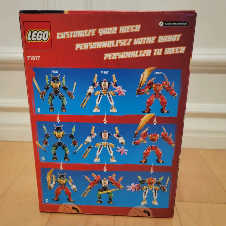 Lego Ninjago 71817 - Lloyd's Elemental Power Mech, New & Sealed