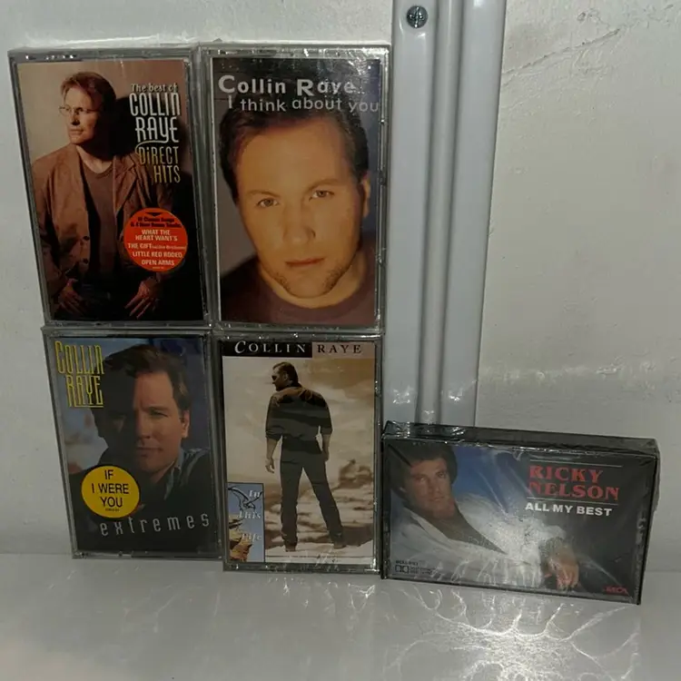 Lot Of 5 New Cassette Tapes, See Pictures And Description