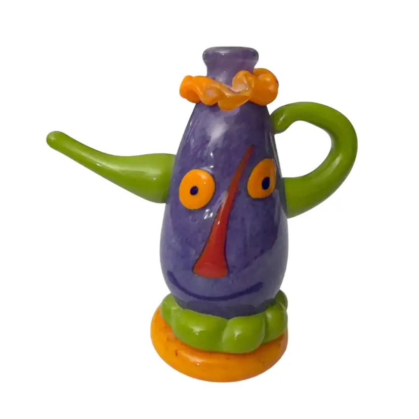 Tom Farbanish???? Glass Figurine Palm Beach Estate Find