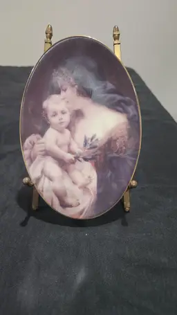 Madonna & Child 2003 Collector Christmas Plate 6 1/2"