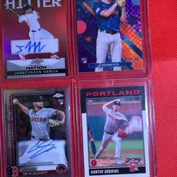 Boston Red Sox Traded(!) Team Lot - Auto, #, MiLB