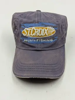 St. Croix Rod Priority Fishing Cap OSFA Hook and Loop Closure