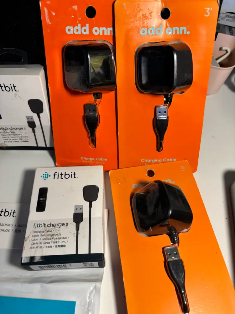 Fit Bit Mixed Lot Charging Cable Charger Fitbit Versa Activity USB Dock Reseller