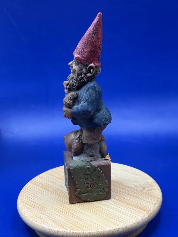 Tom Clark Gnome Alphabet Block “A” For Acorn Figurine