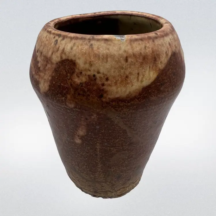 Handmade 4.5” Pottery Vase Primitive Rustic Style