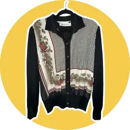 Vtg. Saks Fifth Ave. Carriage Skirt Set